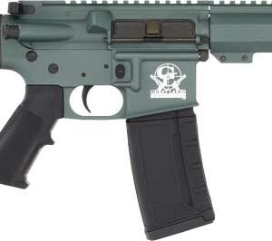 GLFA AR15 PISTOL 223 WYLDE - 7.5" NITRIDE BBL CHARCOAL GRN