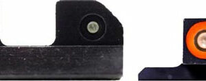 XS R3D FOR GLOCK 42/43/43X/48 - 3-DOT ORANGE TRITIUM SET