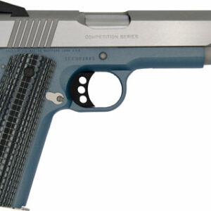 COLT GOVT COMPETITION 45ACP - 5" BLUE TITANIUM/SS ADJ G10