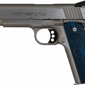 COLT GOVT COMPETITION 38 SUPER - 5" STAINLESS ADJ. SIGHTS G10