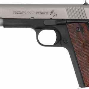 COLT 1911 45ACP 5" FS 7-SHOT - TWO TONE ROSEWOOD GRIPS