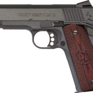 COLT COMBAT COMMANDER 45ACP - FS 8-SHOT BLUED G10 GRIPS