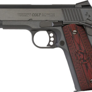 COLT COMBAT COMMANDER 9MM FS - 9-SHOT BLUED G10 GRIPS