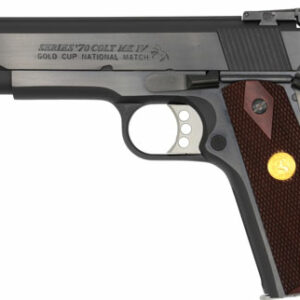 COLT GOLD CUP SERIES 70 9MM - NATIONAL MATCH 8-SH WALNUT