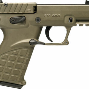 KEL-TEC P17 22LR GREEN - 17-SHOT W/3 MAGAZINES