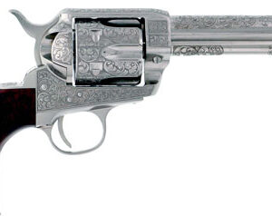 CIMARRON BUFFALO BILL CODY - 357MAG 5.5" ENGRAVED NICKEL