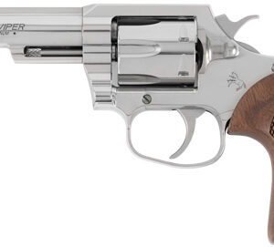 COLT VIPER 357MAG 4.25"    SS - /WALNUT GRIPS