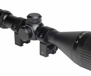 HATSAN OPTIMA 3-12X50 AO - AIRGUN SCOPE W/RINGS & CAPS