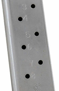 METALFORM MAGAZINE 1911 GOVT. - 45ACP 8RD S/S REMOVABLE BASE