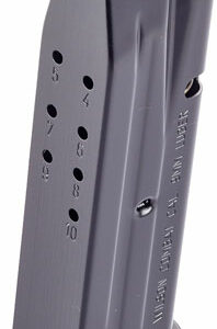 WILSON MAGAZINE EDC X9 9MM - 10RD W/STD PAD BLACK