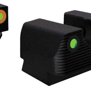 RIVAL ARMS TRITIUM NIGHT SGT - SET FOR GLOCK 42/43 ORNG RING