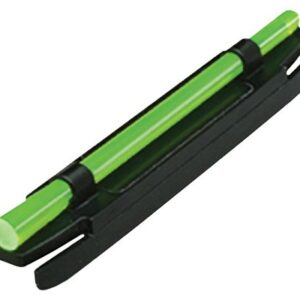 HIVIZ SHOTGUN FRONT SIGHT - MAGNETIC RIB .218-.328" GREEN