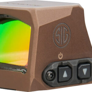 SIG OPEN REFLEX SIGHT ROMEO X - COMP 2MOA DOT W/32MOA CIR FDE