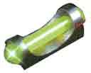 TRUGLO SIGHT FAT BEAD 5-40 - THREAD FIBER OPTIC GREEN