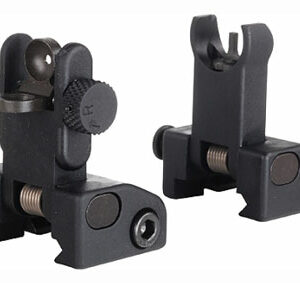 YHM QDS SIGHT SET HOODED - FRONT AND REAR QUICK DEPLOY