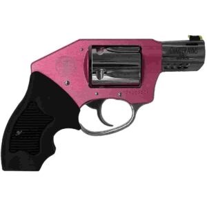 Charter Arms Off Duty Coyote Handgun .380 ACP 5rd Capacity Pink Frame with 2" Stainless Ported Barrel