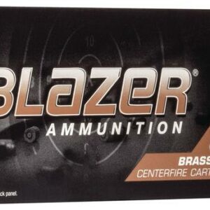 CCI Blazer Brass Handgun Ammunition .38 Spl 125 gr FMJ 865 fps 50/ct