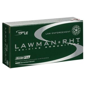 Speer Lawman Handgun Ammunition .45 Auto 155gr RHT Frangible 1130 fps 50/ct