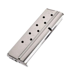 Chip McCormick Custom Match Grade Full Size 1911 Handgun Magazine Stainless Steel 9mm Luger 9/rd