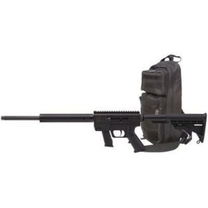 Just Right Carbine Gen3 Safe Takedown Rifle 9mm Luger 10rd Glock Style Magazine 17" Barrel Black 17in Thordsen Stock w/Slingpack