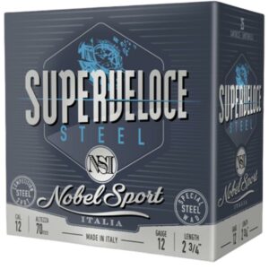 Nobel Target Steel Shotshells 12 ga 2-3/4" 1oz 1378 fps #7 25/ct