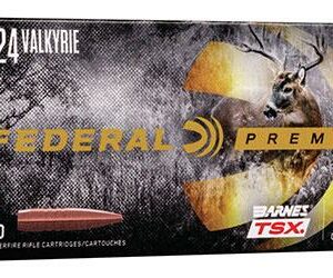 Federal Barnes Rifle Ammuniton .224 Valkyrie 78 gr TSX 20/ct