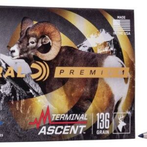 Federal Terminal Ascent Rifle Ammuntion .270 Win 136 gr 3000 fps 20/ct