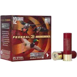 Federal Premium Ultra Steel Shotshells 12ga 3" 1-1/4oz 1450 fps #BB & #2 Shot 10/ct
