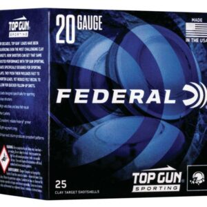 Federal Top Gun Sporting Shotshells 28 ga 2-3/4" 3/4 oz 1330 fps #7.5 25/ct