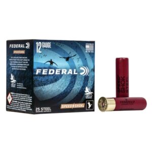 FEDERAL SPEED-SHOK HIGH VELOCITY STEEL 12GA 3-1/2" 1-3/8OZ BBB AMMO 25RD