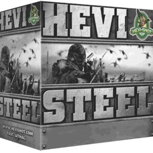 HEVI-Shot HEVI-Steel Shotshells 12 ga 3-1/2"" 1-3/8 oz 1550 fps #1 25/Box