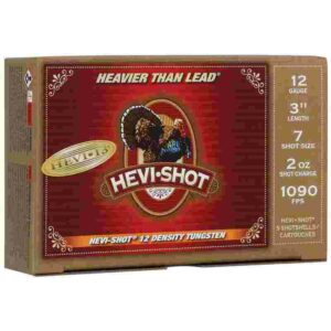HEVI-Shot HEVI-13 Turkey Shotshells 12ga 3" 2oz 1090 fps #7 5/ct
