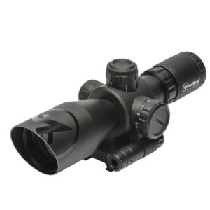 Firefield Barrage Rifle Scope - 2.5-10x40mm Red Laser Mil Dot Reticle Black Matte
