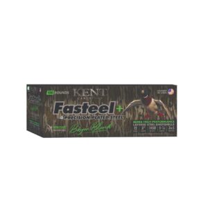 Kent Fasteel+  Precision Plated Steel Bayou Blend Shotshells 12ga 3" 1-1/4oz 1450 fps  #3 & #5 100/ct