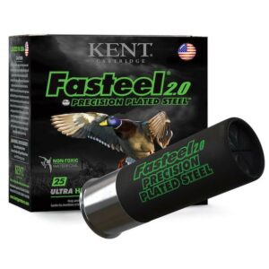 Kent Fasteel 2.0 Shotshells 12 ga 3" 1-1/4oz 1500 fps #3 25/ct