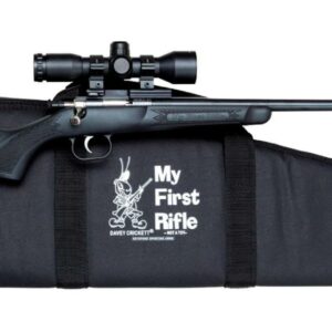 Keystone Synthetic .22LR Rifle w Scope Mount & Case