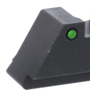 Green Tritium Round Outline White .315/black .392 for Glock TallSuppressor