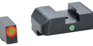 Green Tritium Outline Orange/Green Single Dot forGlock 29-30-31-32-36-40-41