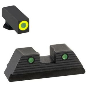 Ameriglo Glock Trooper Night Sight Set MOS Compatible For Glock 1719 22 23 24 26 27 33 34 35 Gen 1-4