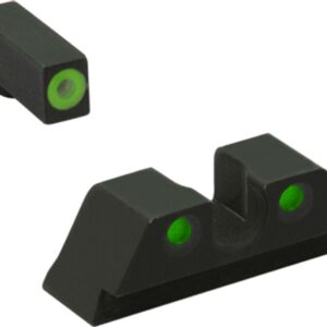 Meprolight ML41231 Hyper-Bright Green Ring Front/Green Rear Sights for Kimber DASA Revolvers