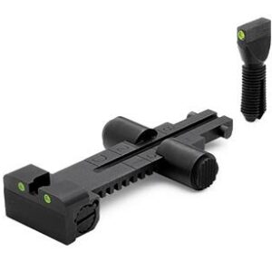 Meprolight Tru-Dot Fixed Green Night Sights for AK-47 Set (AKM Pattern)