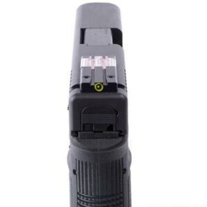 Meprolight FT Circle-Dot Rear Sight Fits Glock - Green