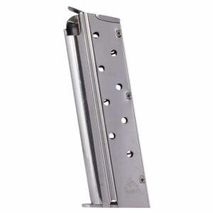 MEC-GAR 1911 Handgun Magazine 9mm Luger HT Nickel 9/rd