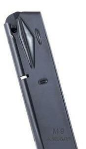 Mec-Gar Beretta 92FS M9 Magazine 9mm Flush Fit Blued 10/rd