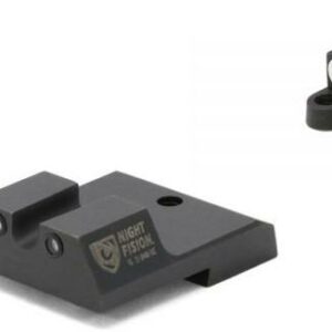 Night Fision Perfect Dot NS Set with Yellow Front + White U Rear for S&W M&P Shield