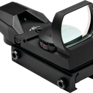 NcStar Red & Green Reflex Sight with 4 Reticles and QR Mount - Black