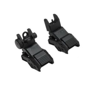 Vism Pro Series AR Flip up Front and Rear Sight Set