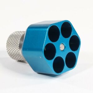 Pachmayr Aluminum Speedloader Ruger LCR SP101 327 Federal 6 Shot Blue