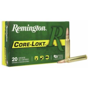 Remington Core-Lokt Rifle Ammunition .338 Rem Ultr Mag 250 gr PSP 2860 fps 20/ct