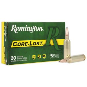 Remington Core-Lokt Rifle Ammunition .270 WSM 130 gr PSP 3285 fps 20/ct
